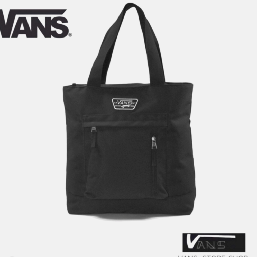 VANS black commuter tote